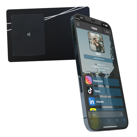 Tappy Metal Card